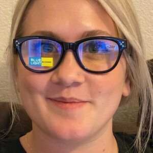 💼Black Frame Readers with Blue Light Protection +2.00 Power